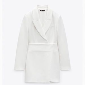 Blazer dress white